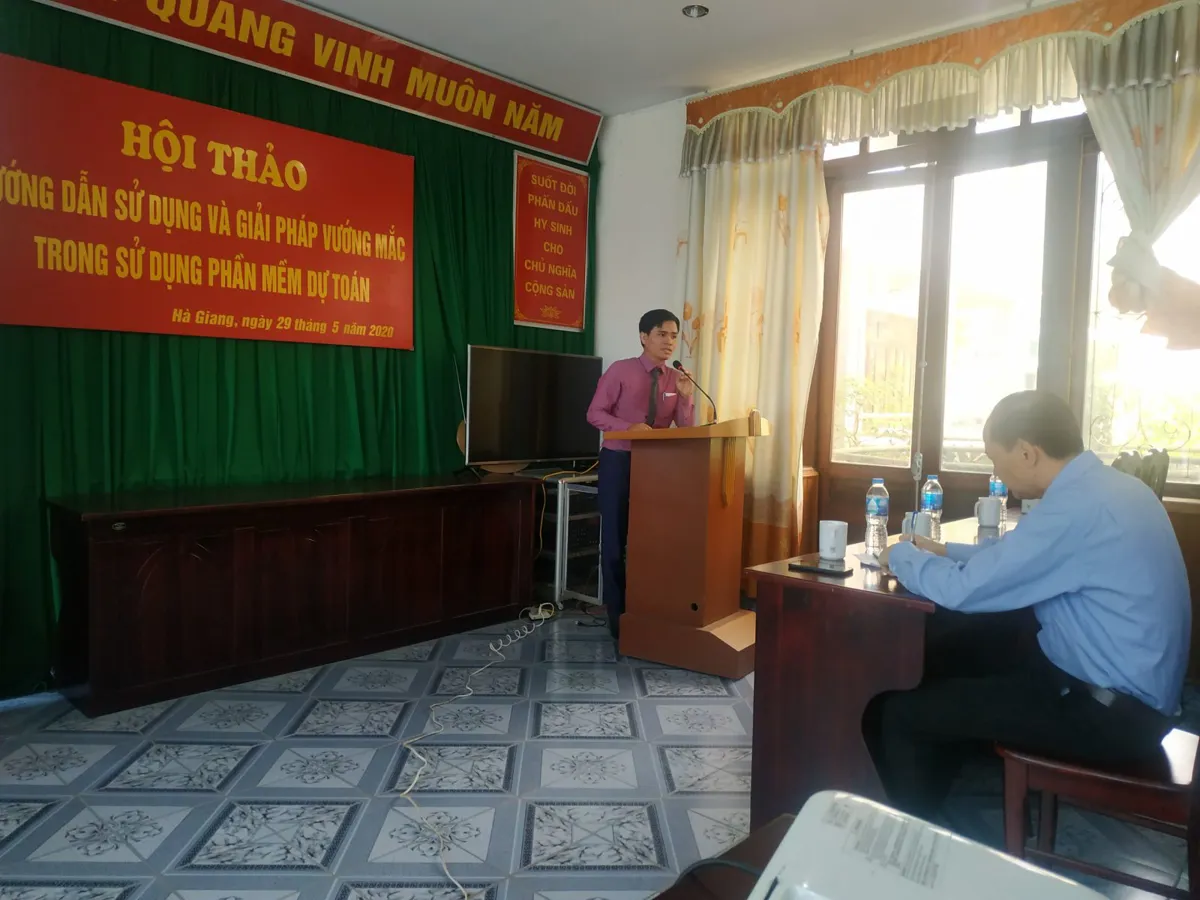 Hội thảo dự toán F1 tại Hà Giang